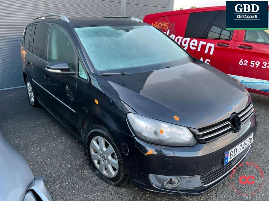 VW Touran 2010-2015 (Type I, Fase 3) , Motorkode: CAYC, Girkassekode: NKA