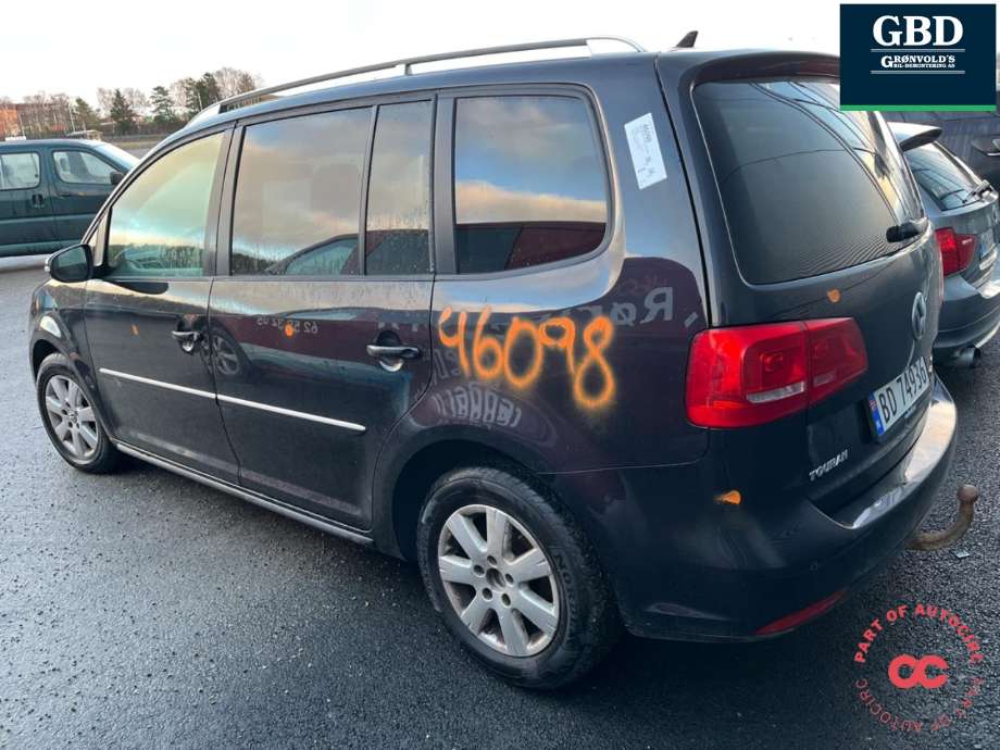 VW Touran 2010-2015 (Type I, Fase 3) , Motorkode: CAYC, Girkassekode: NKA