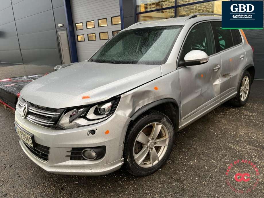 VW Tiguan 2011-2016 (Type I, Fase 2) , Motorkode: CFFB, Girkassekode: NZS