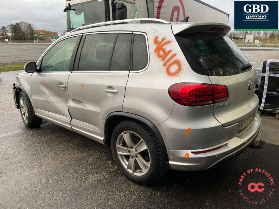 VW Tiguan 2011-2016 (Type I, Fase 2) , Motorkode: CFFB, Girkassekode: NZS