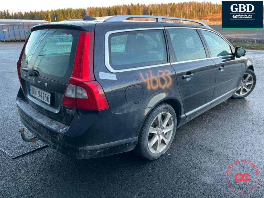 Volvo V70 2007-2013 (Type III, Fase 1) , Motorkode: D4162T, Girkassekode: 36051151