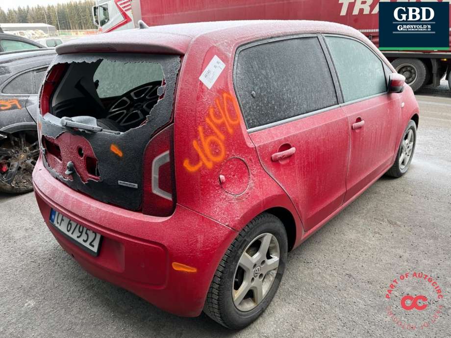 VW Up 2012-2019 delebil , Motorkode: CHYB, Girkassekode: NZF