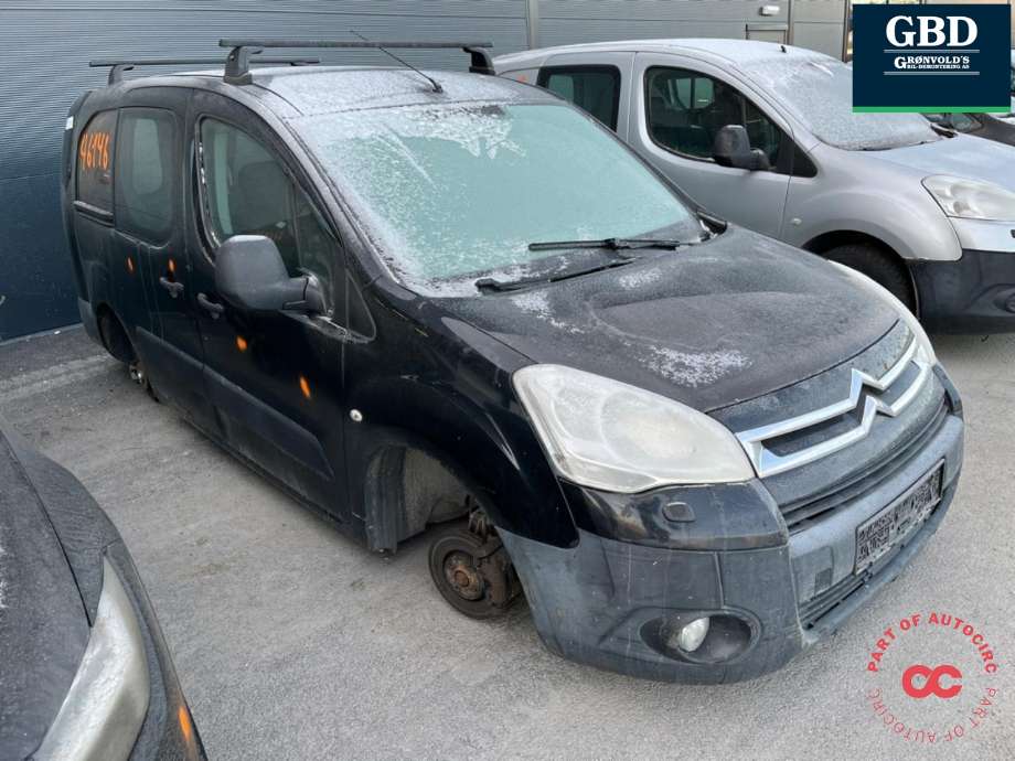 Citroën Berlingo 2008-2015 (Type II, Fase 1) , Motorkode: 9HS, Girkassekode: 16 089 352 80