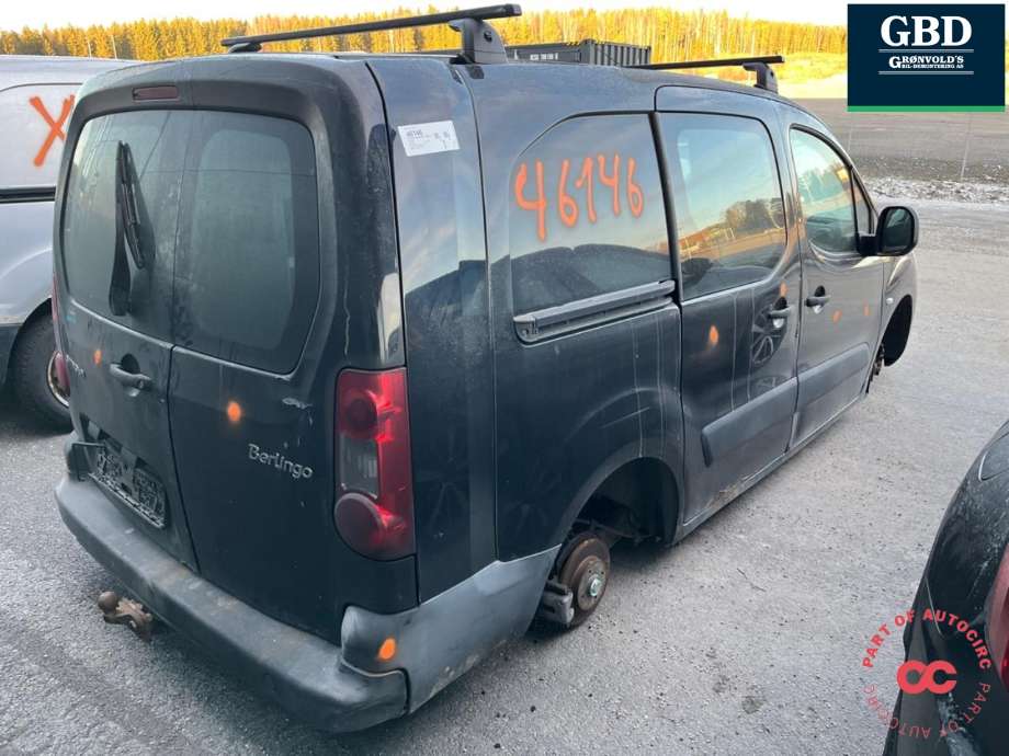 Citroën Berlingo 2008-2015 (Type II, Fase 1) , Motorkode: 9HS, Girkassekode: 16 089 352 80