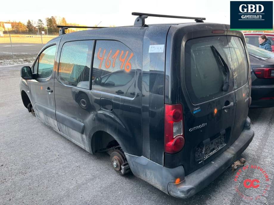 Citroën Berlingo 2008-2015 (Type II, Fase 1) , Motorkode: 9HS, Girkassekode: 16 089 352 80