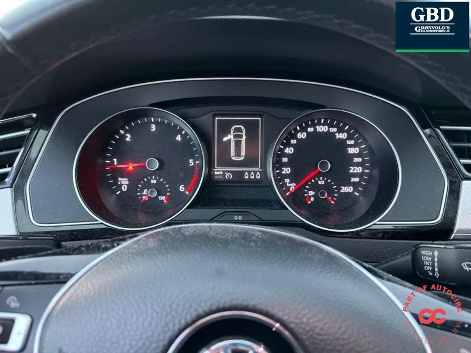 VW Passat 2015-2019 (Fase 1) (B8) (B8), Motorkode: DCXA, Girkassekode: REV