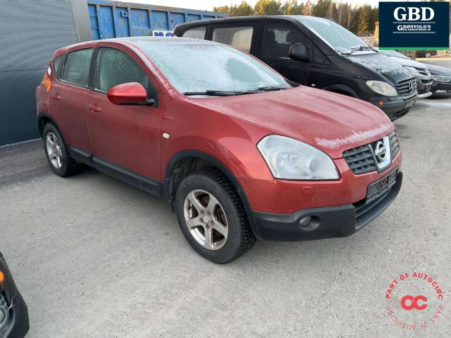 Nissan Qashqai 2007-2010 (Type I, Fase 1) , Motorkode: K9K, Girkassekode: 32010JD500
