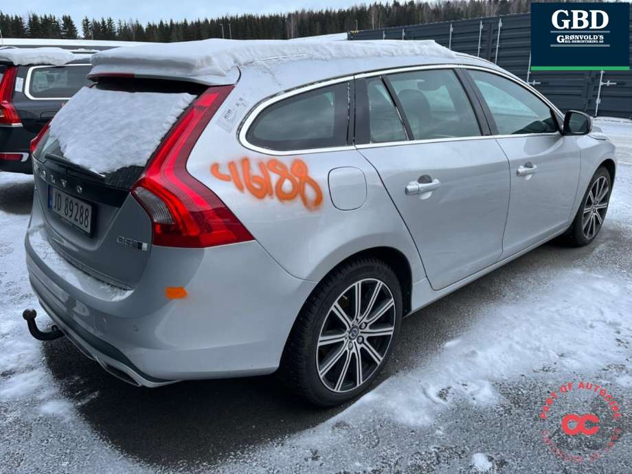 Volvo V60/V60 CC 2013-2018 (Type I, Fase 2) , Motorkode: D87PHEV, Girkassekode: 36050600