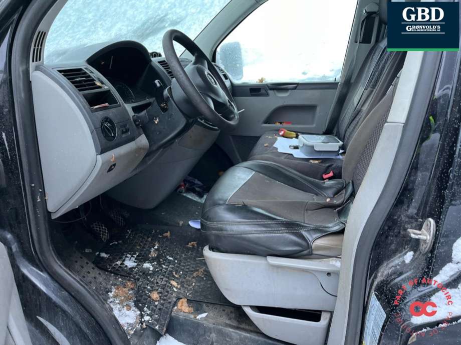 VW Transporter / Caravelle 2009-2015 (Fase 2) (T5) delebil , Motorkode: CAAC, Girkassekode: KQK