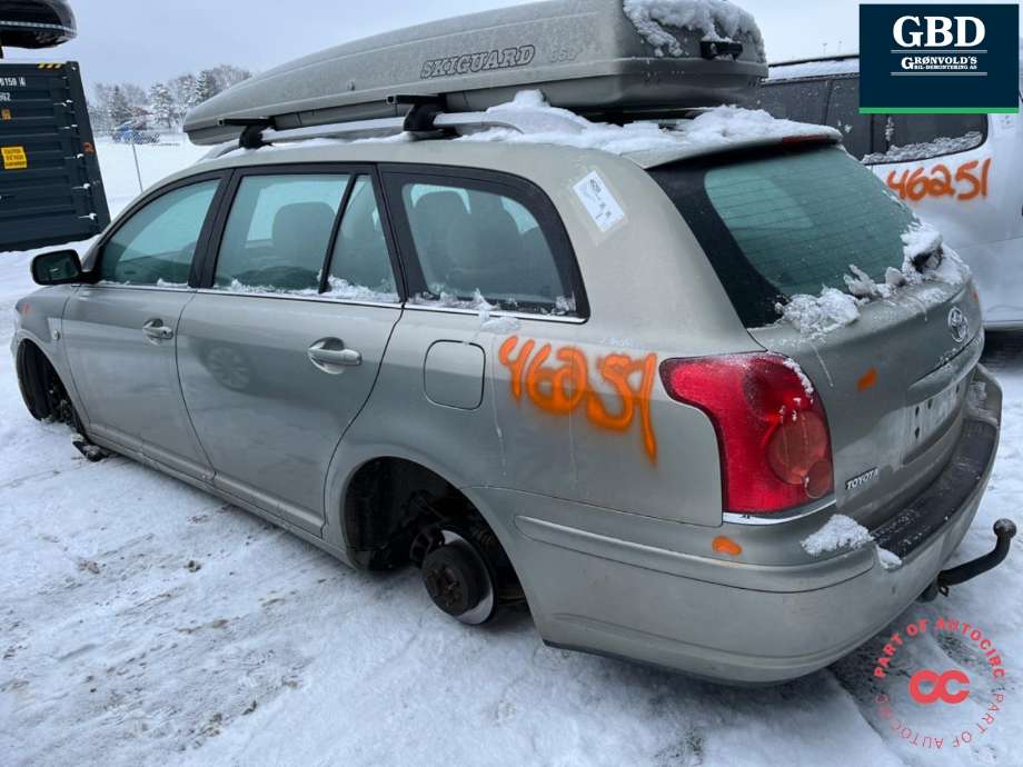 Toyota Avensis 2003-2008 (Type II) , Motorkode: 1ZZ-FE, Girkassekode: 3030005021
