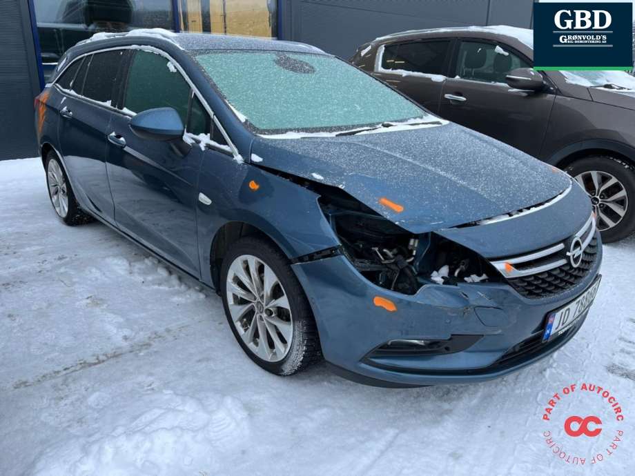 Opel Astra K 2015-->> delebil , Motorkode: B16DTE, Girkassekode: MYJ| 55599695