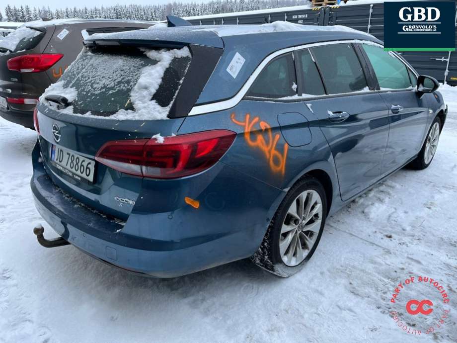 Opel Astra K 2015-->> delebil , Motorkode: B16DTE, Girkassekode: MYJ| 55599695
