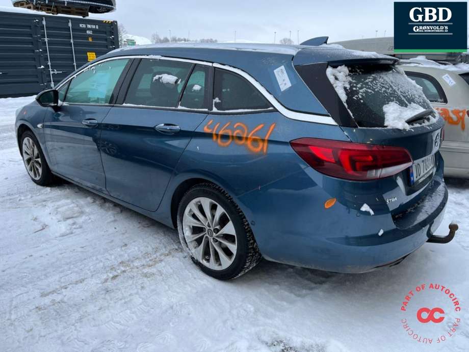 Opel Astra K 2015-->> delebil , Motorkode: B16DTE, Girkassekode: MYJ| 55599695