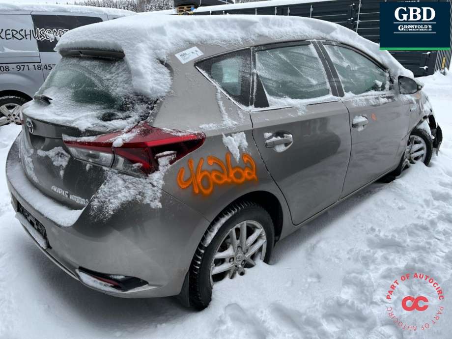 Toyota Auris 2015-2019 (Type II, Fase 2) , Motorkode: 2ZR-FXE, Girkassekode: 