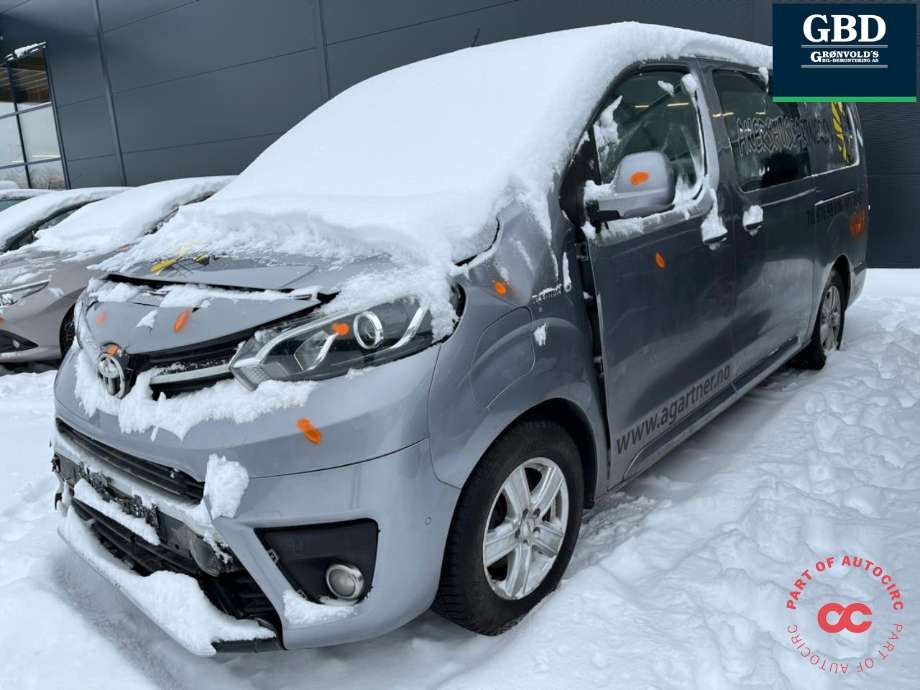 Toyota Proace 2016-->> (Type II) , Motorkode: ZK01, Girkassekode: