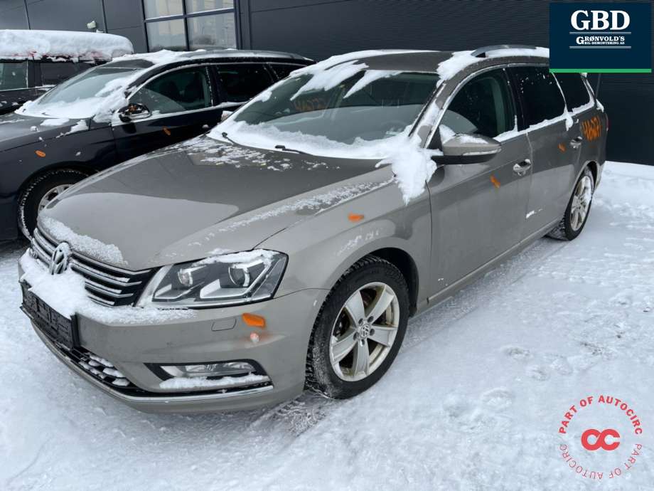 VW Passat 2011-2015 (B7) (B7), Motorkode: CAXA, Girkassekode: NBX