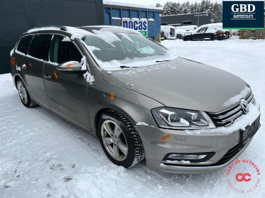 VW Passat 2011-2015 (B7) (B7), Motorkode: CAXA, Girkassekode: NBX