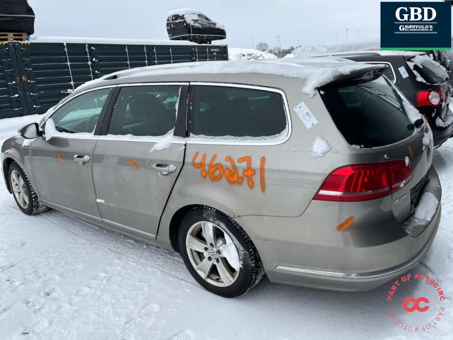 VW Passat 2011-2015 (B7) (B7), Motorkode: CAXA, Girkassekode: NBX