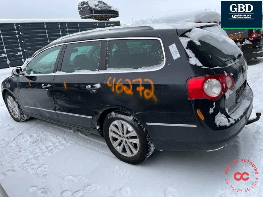 VW Passat 2005-2010 (B6) (B6), Motorkode: CBAB, Girkassekode: KQC