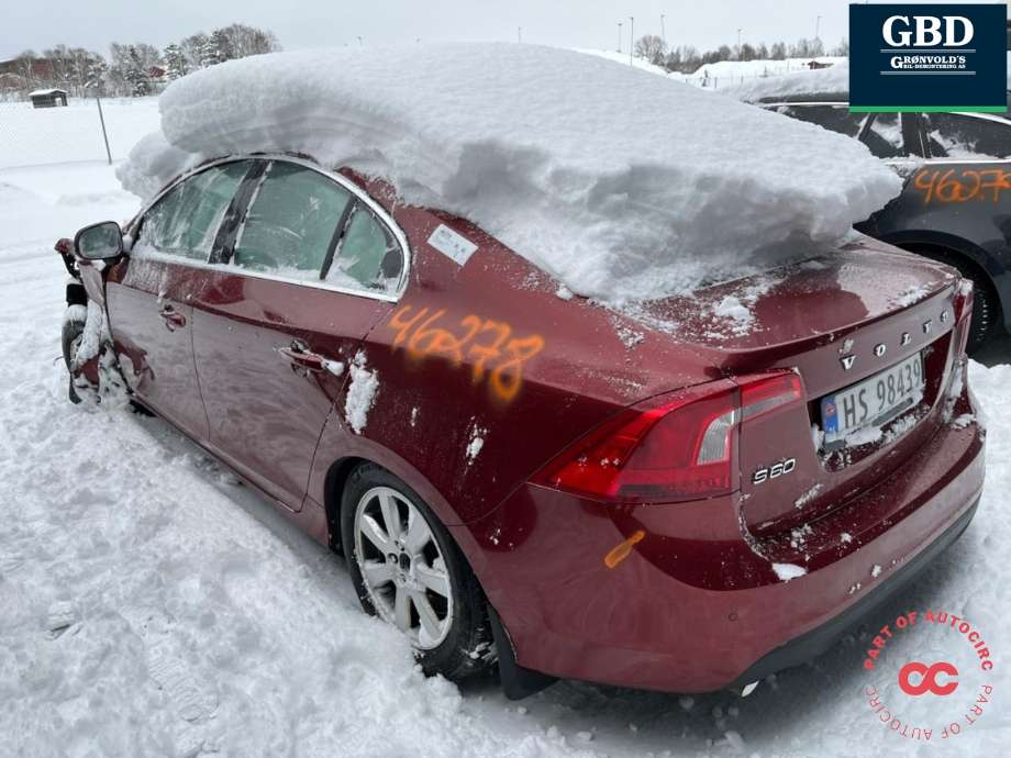 Volvo S60 2010-2014 (Type II, Fase 1) , Motorkode: D5204T2, Girkassekode: 36050937