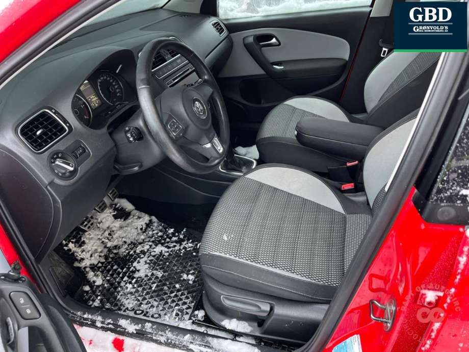 VW Polo 2009-2014 (Type V, Fase 1) , Motorkode: CFWA, Girkassekode: MZK
