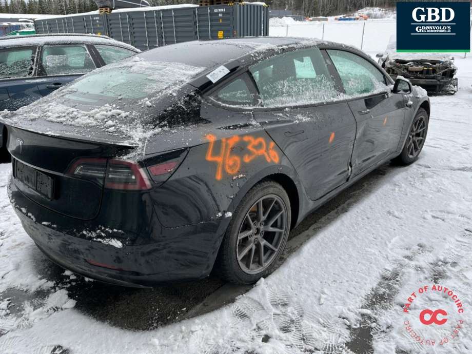 Tesla Model 3 2018-2023 (Fase 1) , Motorkode: 3D1, Girkassekode: