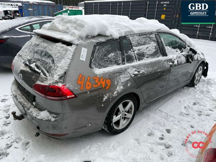 VW Golf VII 2012-2017 (Fase 1) , Motorkode: CRBC, Girkassekode: PUH