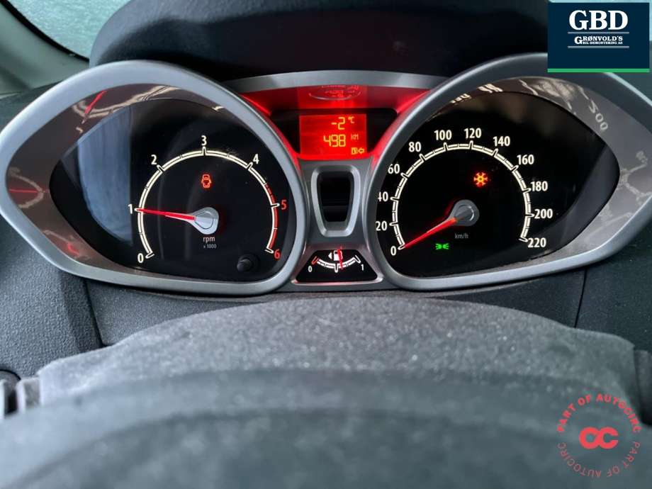 Ford Fiesta 2008-2012 (Type VI, Fase 1) , Motorkode: TZJB, Girkassekode: 2014895