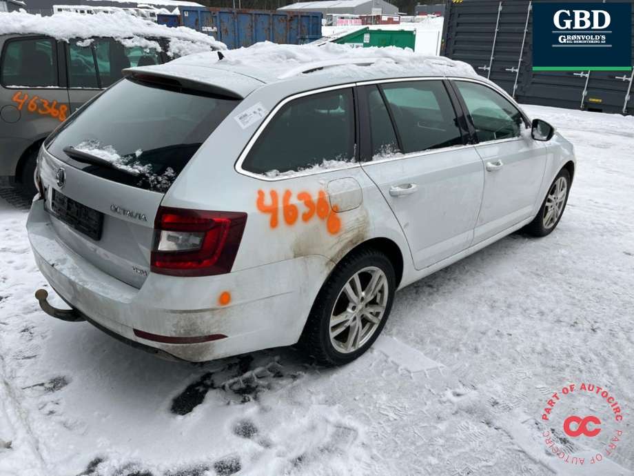 Škoda Octavia 2017-2020 (Type III, Fase 2) , Motorkode: DFFA, Girkassekode: UAT