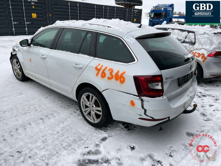 Škoda Octavia 2017-2020 (Type III, Fase 2) , Motorkode: DFFA, Girkassekode: UAT