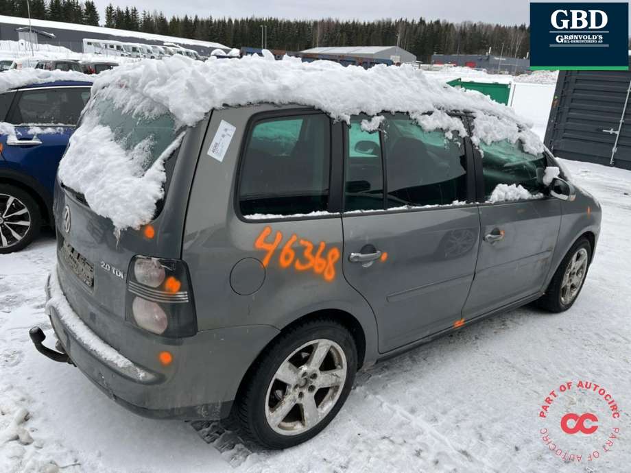 VW Touran 2003-2006 (Type I, Fase 1) , Motorkode: BKD, Girkassekode: HXT