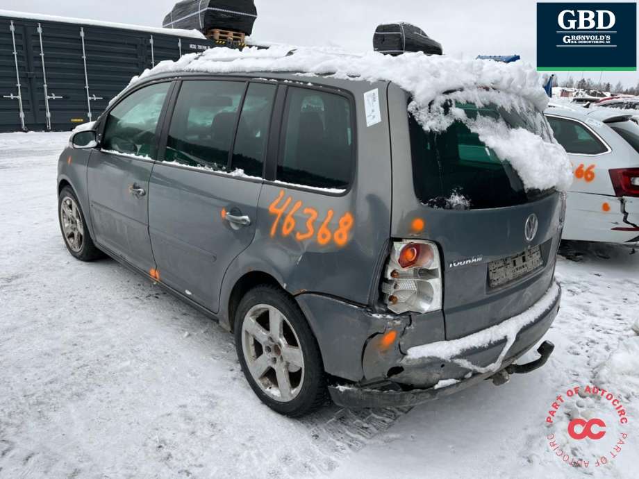 VW Touran 2003-2006 (Type I, Fase 1) , Motorkode: BKD, Girkassekode: HXT