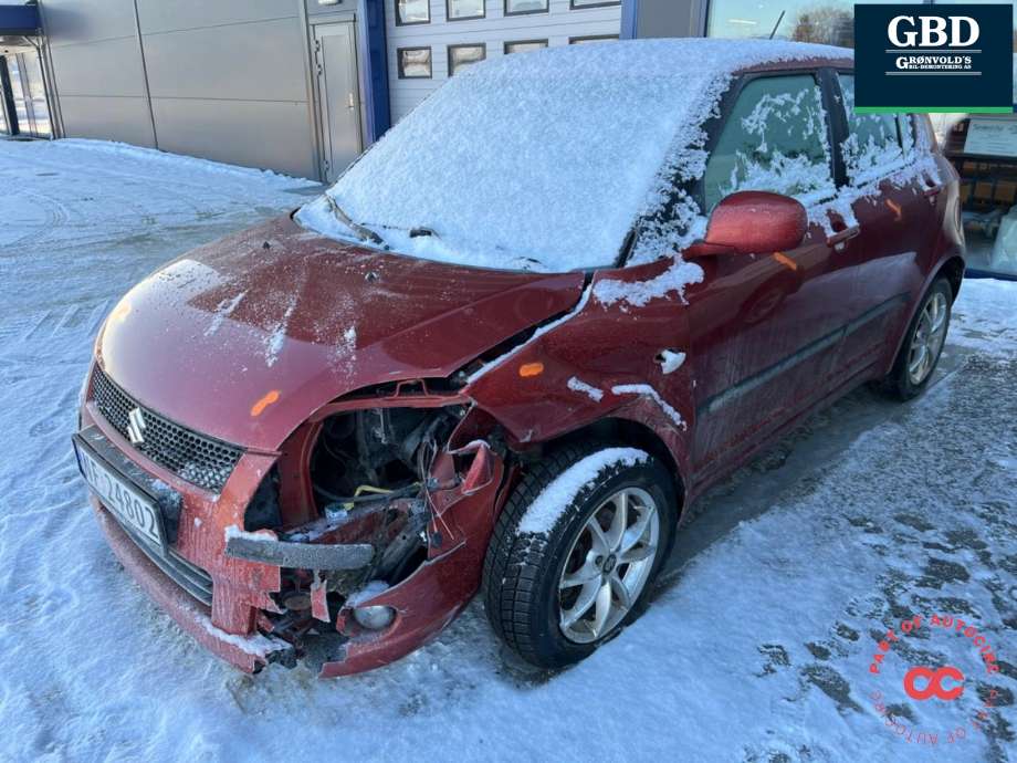 Suzuki Swift 2005-2010 , Motorkode: M13A, Girkassekode: 2472163J01