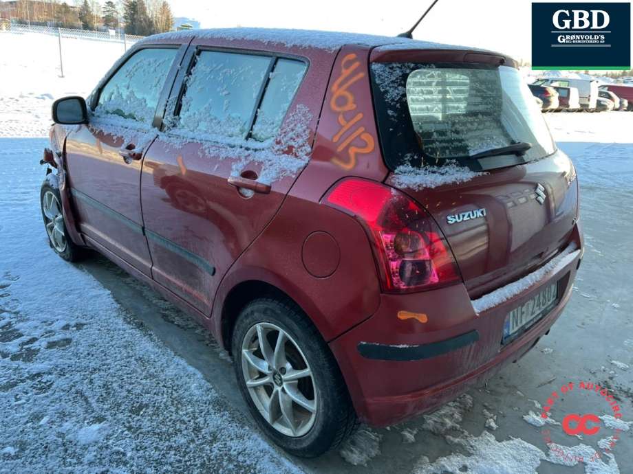 Suzuki Swift 2005-2010 , Motorkode: M13A, Girkassekode: 2472163J01