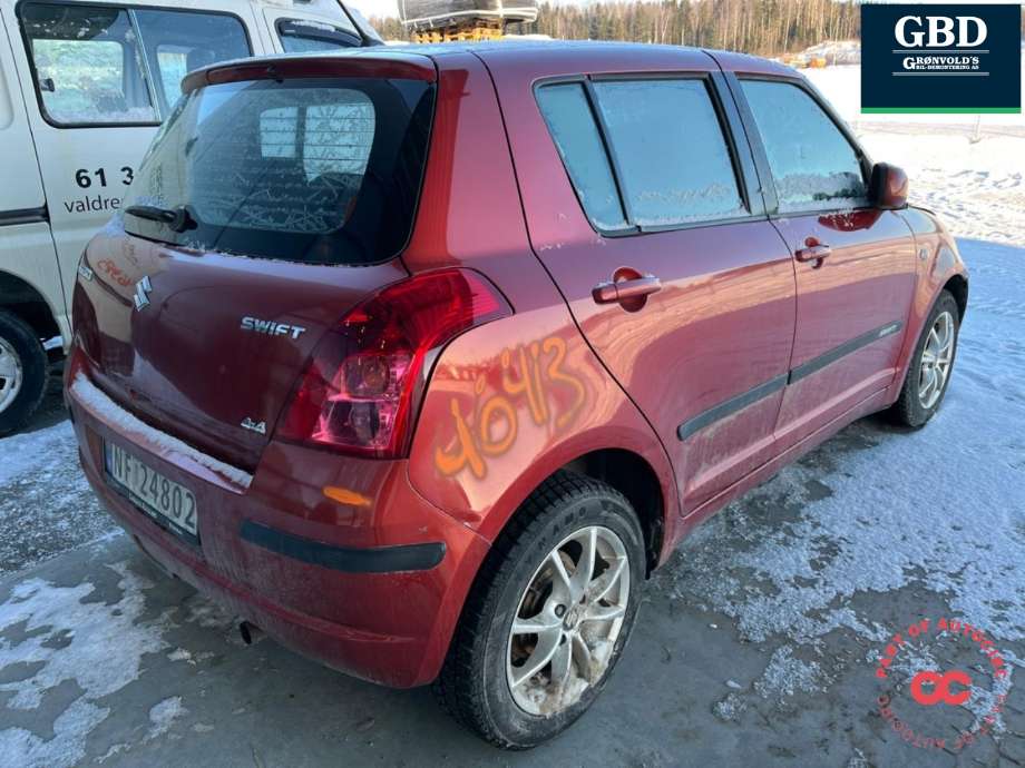 Suzuki Swift 2005-2010 , Motorkode: M13A, Girkassekode: 2472163J01