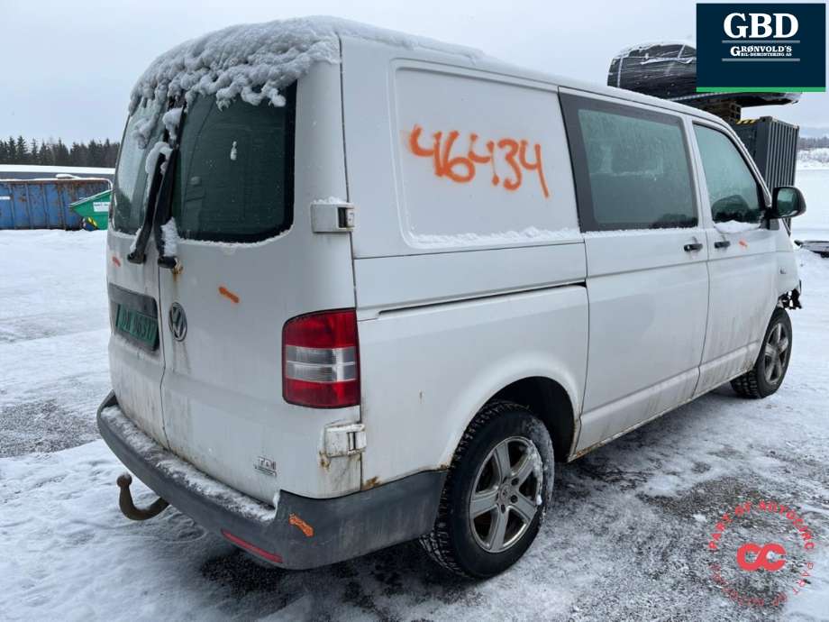 VW Transporter / Caravelle 2009-2015 (Fase 2) (T5) (T5), Motorkode: CAAC, Girkassekode: PAW