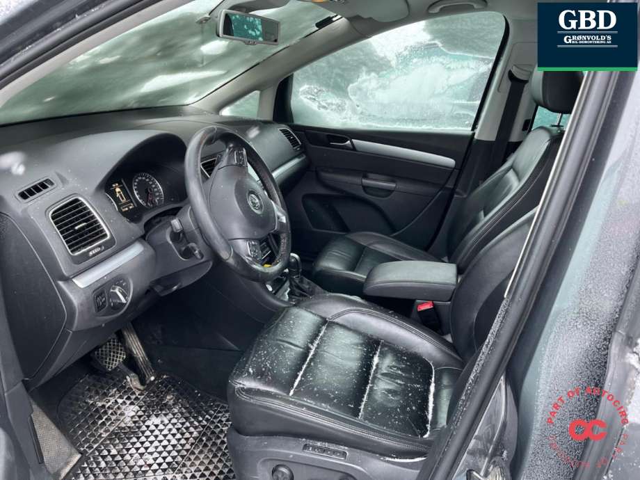 VW Sharan 2010-->> (Type II) , Motorkode: CFFB, Girkassekode: NLL