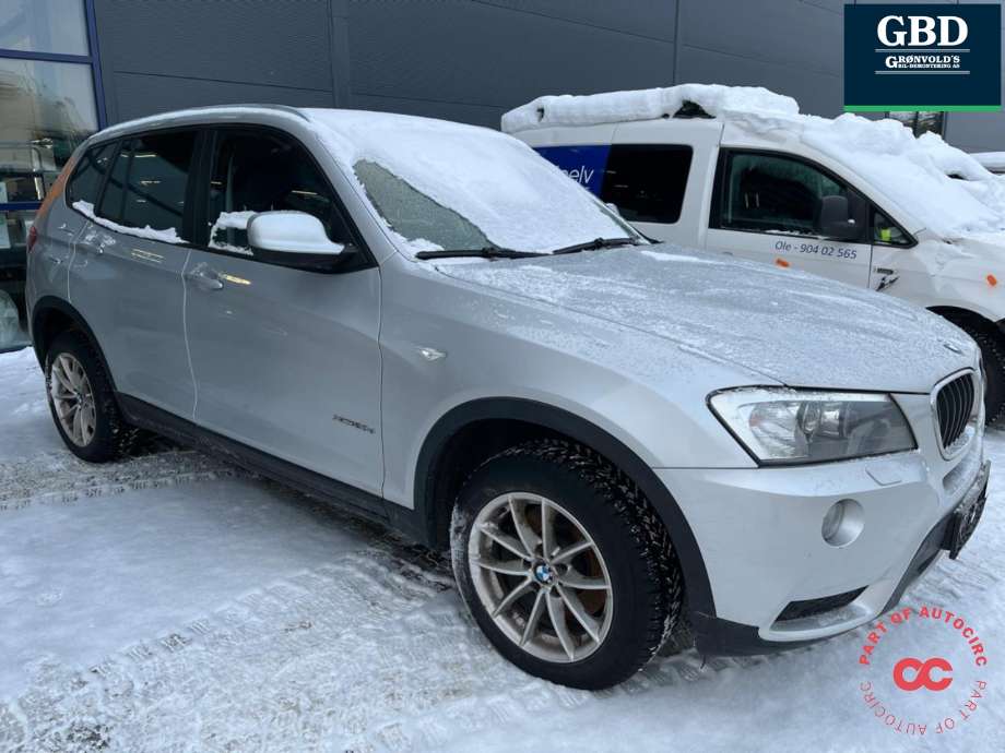 BMW X3 2010-2017 (F25) (F25), Motorkode: N47D20C, Girkassekode: 24 00 8 614 198