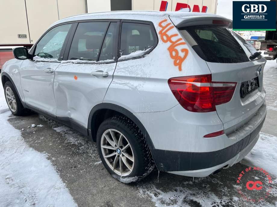 BMW X3 2010-2017 (F25) (F25), Motorkode: N47D20C, Girkassekode: 24 00 8 614 198