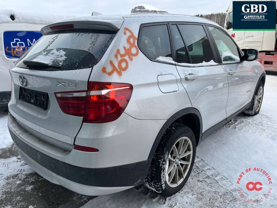 BMW X3 2010-2017 (F25) (F25), Motorkode: N47D20C, Girkassekode: 24 00 8 614 198