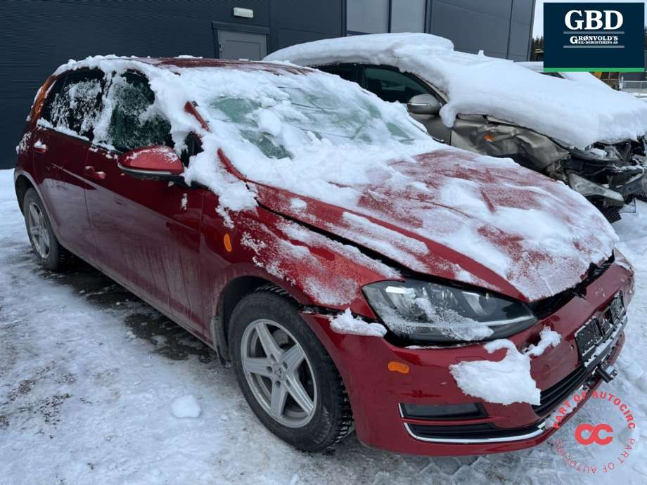 VW Golf VII 2012-2017 (Fase 1) , Motorkode: CRBC, Girkassekode: PFM