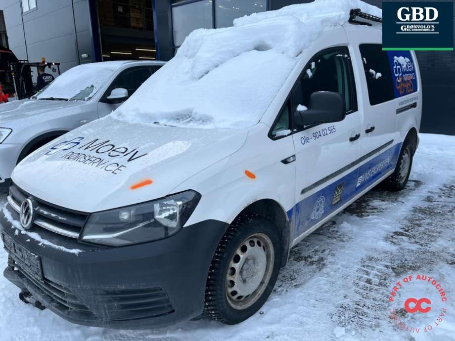 VW Caddy 2015-2020 (Type III, Fase 3) , Motorkode: DFSE, Girkassekode: MRV