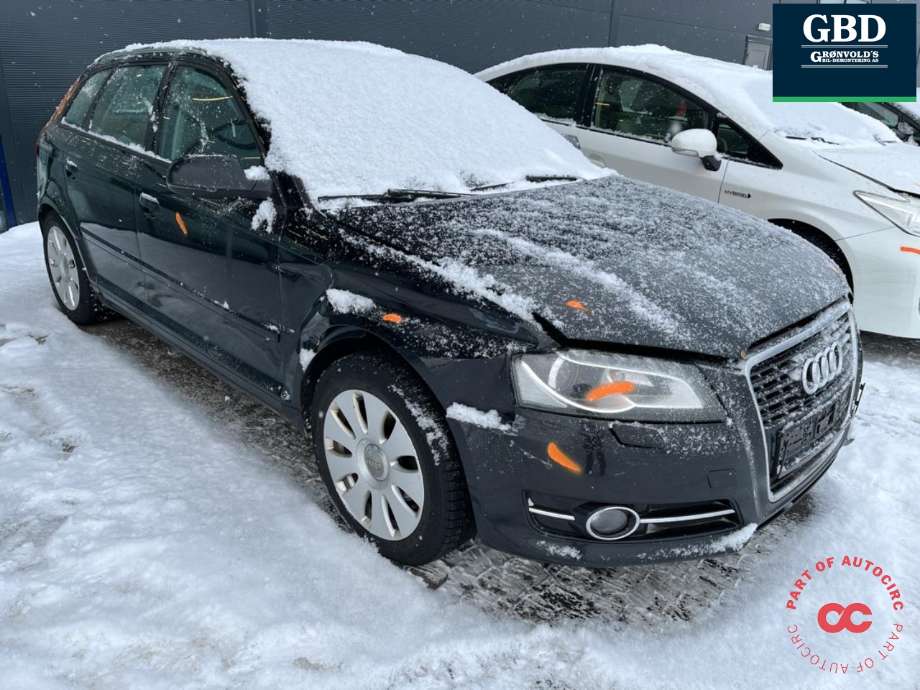 Audi A3 2009-2012 (Type II, Fase 2) , Motorkode: CAYC, Girkassekode: LUB