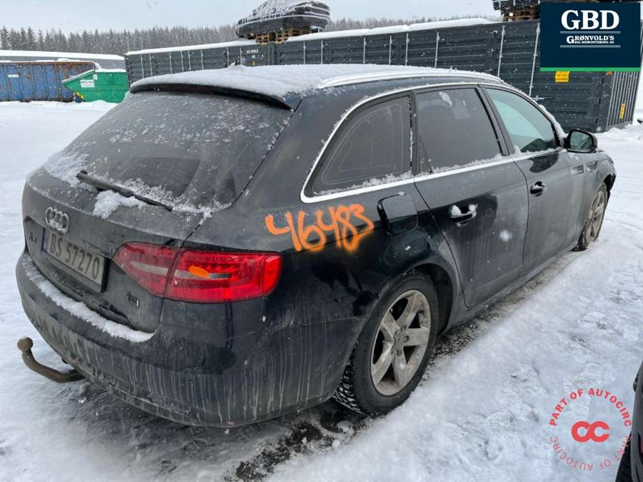 Audi A4 2007-2014 (Type IV) (B8) (B8), Motorkode: CJCC, Girkassekode: MVR
