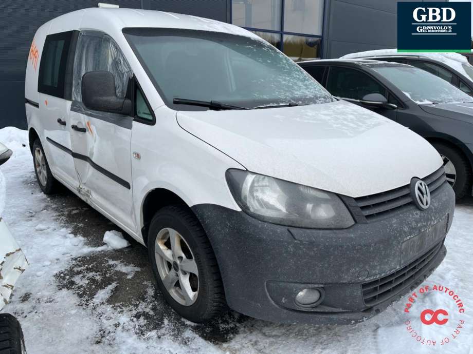 VW Caddy 2010-2015 (Type III, Fase 2) , Motorkode: CAYD, Girkassekode: QRF