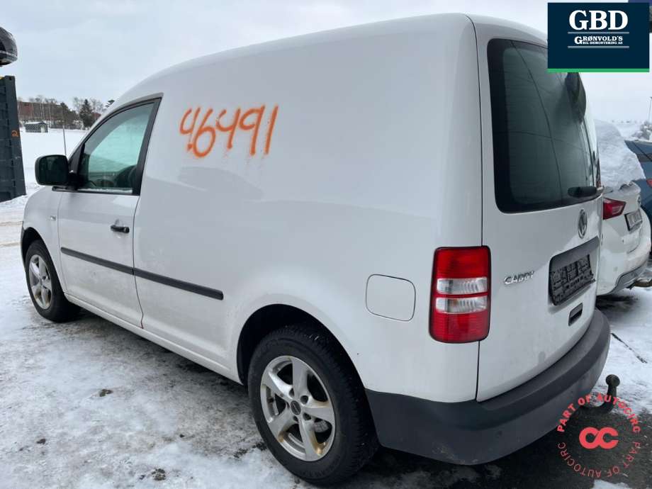 VW Caddy 2010-2015 (Type III, Fase 2) , Motorkode: CAYD, Girkassekode: QRF