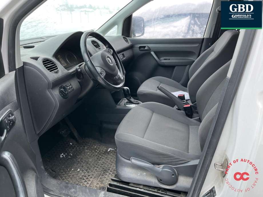 VW Caddy 2010-2015 (Type III, Fase 2) , Motorkode: CAYD, Girkassekode: QRF
