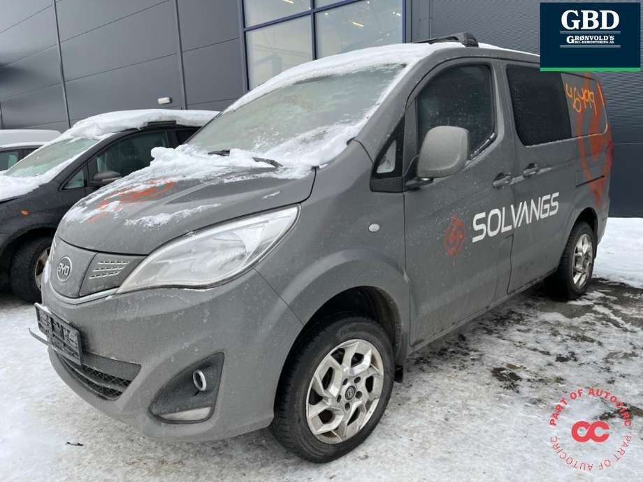 BYD T3 2020-->> , Motorkode: BYD, Girkassekode: 