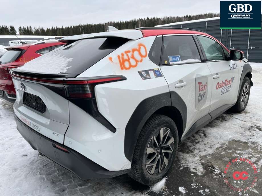 Toyota bZ4X 2022-->> , Motorkode: 1YM, Girkassekode: 