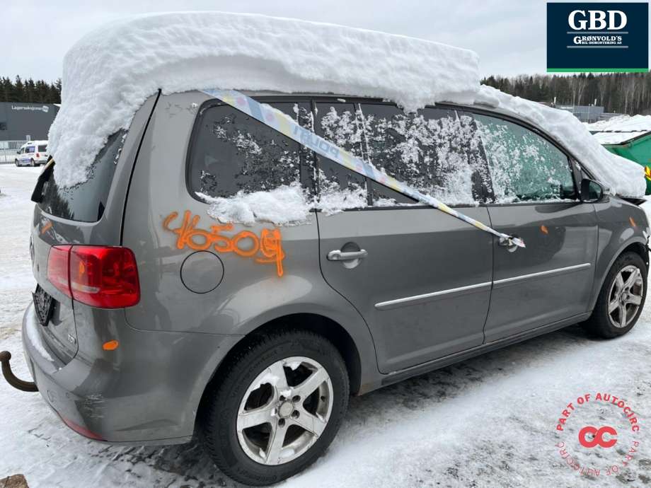 VW Touran 2010-2015 (Type I, Fase 3) delebil , Motorkode: CAYC, Girkassekode: MLE